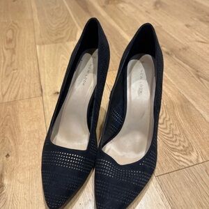 New Look Black Patterned Heels
